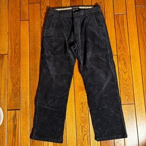 Mountain Khakis Men's Black Corduroy Pants